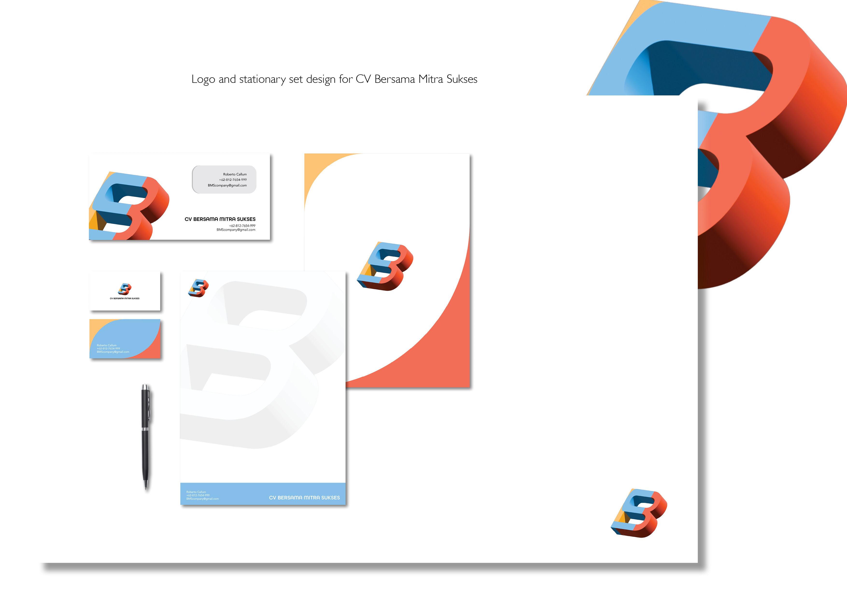 Letterhead Design CV BMS